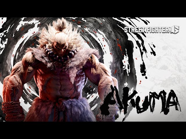 Street Fighter 6 - Akuma Gameplay Trailer class=