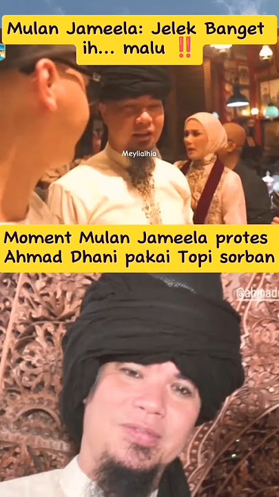 Malu-Maluin? Mulan Jameela Sentil Penampilan Dhani: Jelek Banget ih malu ! #mulanjameela #ahmaddhani