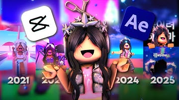 MY ROBLOX EDITING EVOLUTION