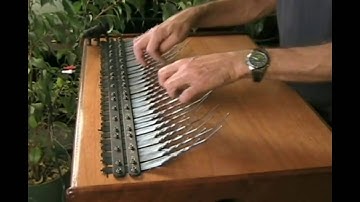 a perfect simple song on a 5 octave Array Mbira by Patrick hadley