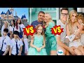 Alan Chikin Chow Family vs Like Nastya Family vs Rebecca Zamolo Family | Real Names &amp; Ages Revealed