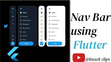 Navigation Drawer Side Menu Using Flutter (2023)
