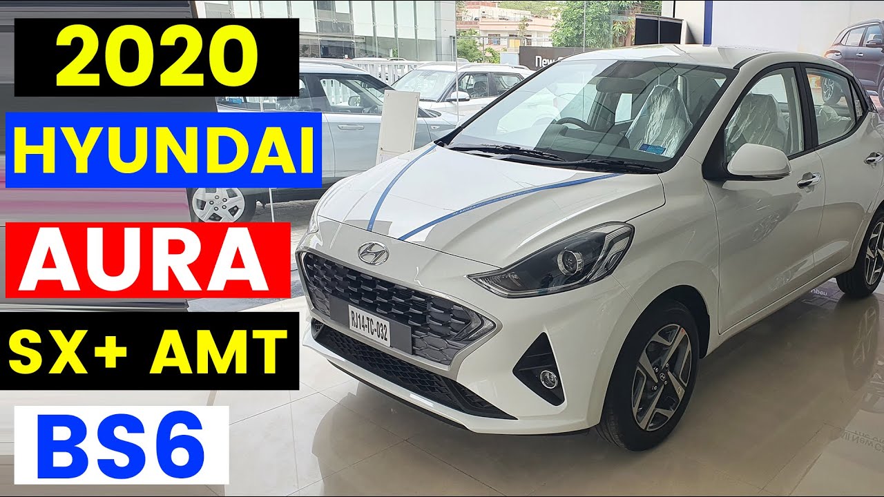 Hyundai Aura SX Plus Amt Hyundai Aura Review YouTube