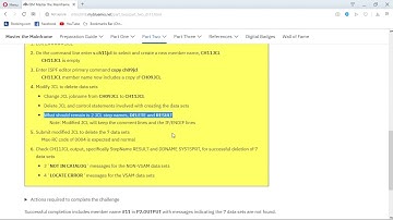 Master the mainframe Part Two Challenge 11