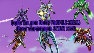 CODE TALKER DECK PROFILE 2020!