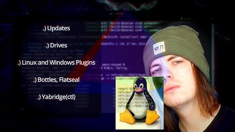 Musicproduction on Linux: #3 ||  Updates, Multiple Drives in Linux, VSTs, Yabridge(ctl) + Error