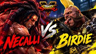 🔥 NECALLI VS BIRDIE — SAVAGE CLASH! | Street Fighter V