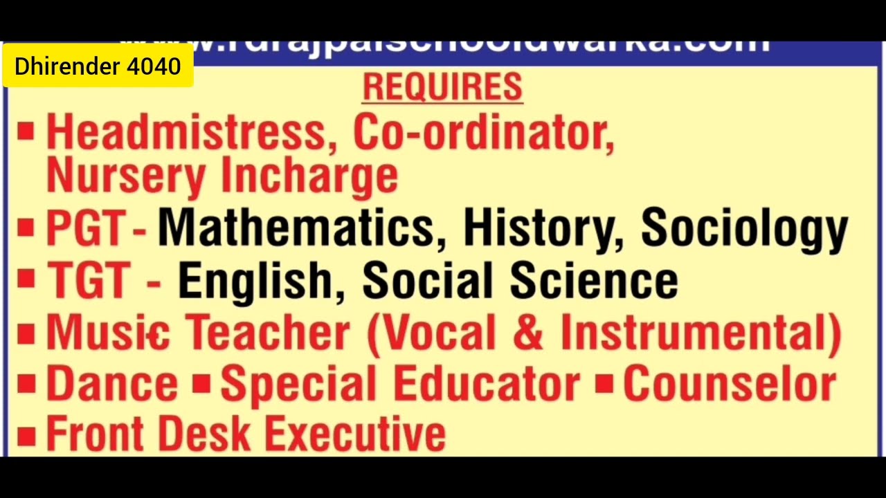 AMITY INTERNATIONAL SCHOOL teacher vacancy for session 202324 6