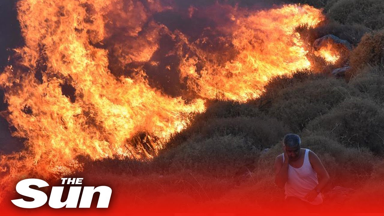 Fall Fireturkey Turkey wildfires kill several as blaze rages across southern resort ...