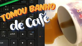 Salvando Um Notebook Samsung Que Tomou Banho De Café