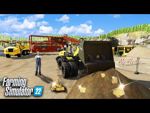 Видео: Нашел ЗОЛОТО в FARMING SIMULATOR 22! И ВОТ ЧТО ПОЛУЧИЛОСЬ…