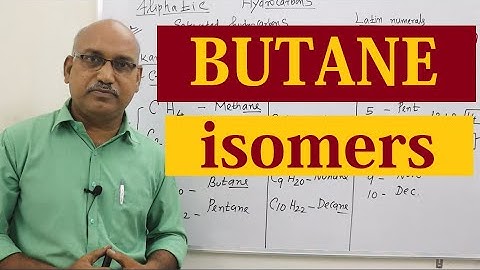 Chemistry | Class 11 & 10 | Hydrocarbons | Part - 4 | Isomers of Butane