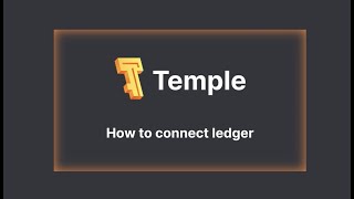 How to connect ledger to Temple Wallet screenshot 4