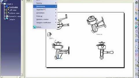 Catia V5 Tutorial-129 Angular Dimensions