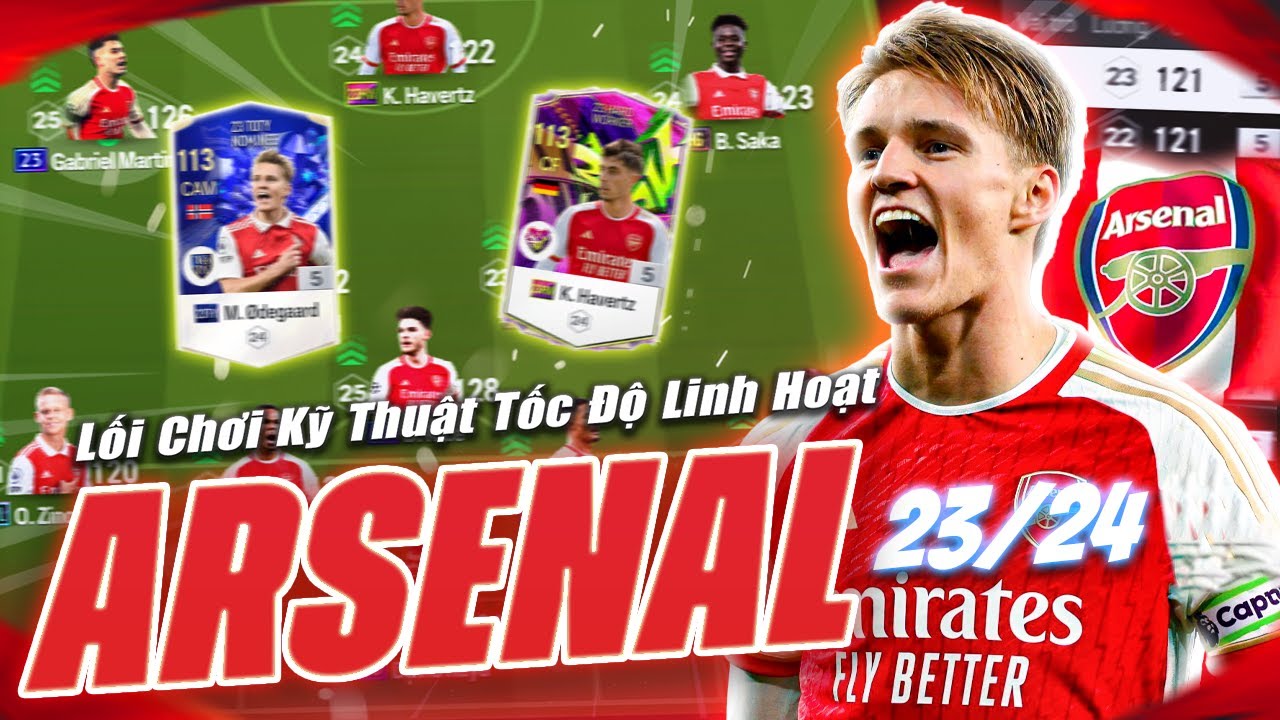 Arsenal Color Bot TRẢI NGHIỆM TEAM COLOR ARSENAL 23/24 - LỐI CHƠI KỸ THUẬT, TỐC ĐỘ VÀ ...