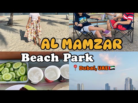 AL MAMZAR BEACH PARK || Best Place to Visit this Summer! || Barbecue + Swimming all Day☀️