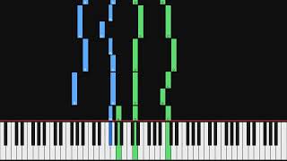 Hans Leo Hassler - O Sacred Head, Now Wounded | Piano Visualization