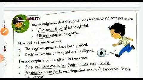 Class 5 English Language Ch Punctuation and Capital Letters  Single Video