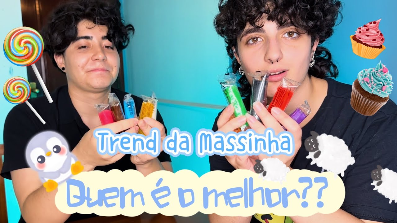 MODELANDO MASSINHA EM CASAL 