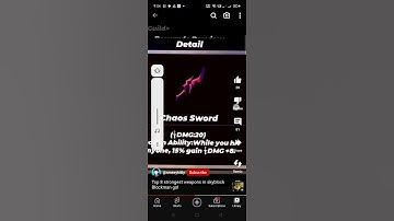 Top 8 weapons in skyblock blockman go