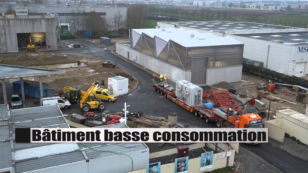 construction du poste source de Génitoy à Bussy (77) YouTube
