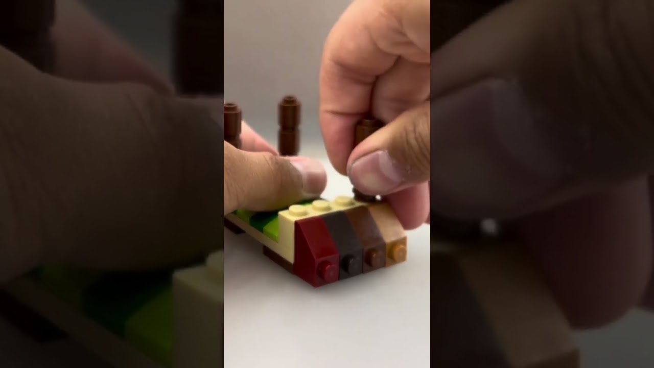 I made a Bunk Bed in LEGO