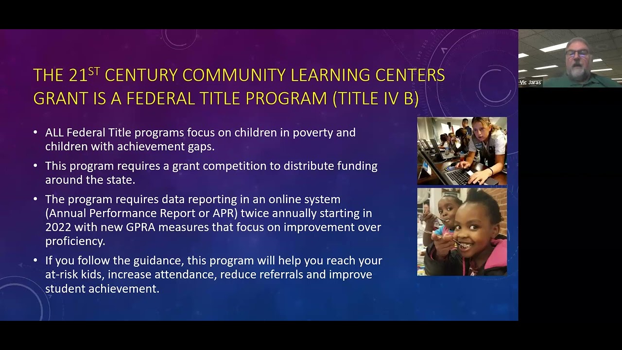 21CCLC New Grantee Orientation 6/22/2023 - YouTube