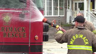 Merrimack Moment: Fire Rescue Wet Down Ceremony
