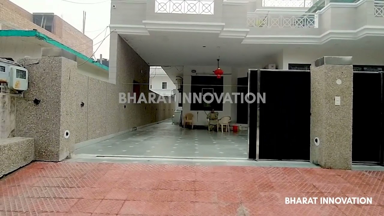 sliding gate automation (Bi gate motors) by Bharat Innovation.