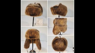 Sew a Beaver Fur Trapper Hat