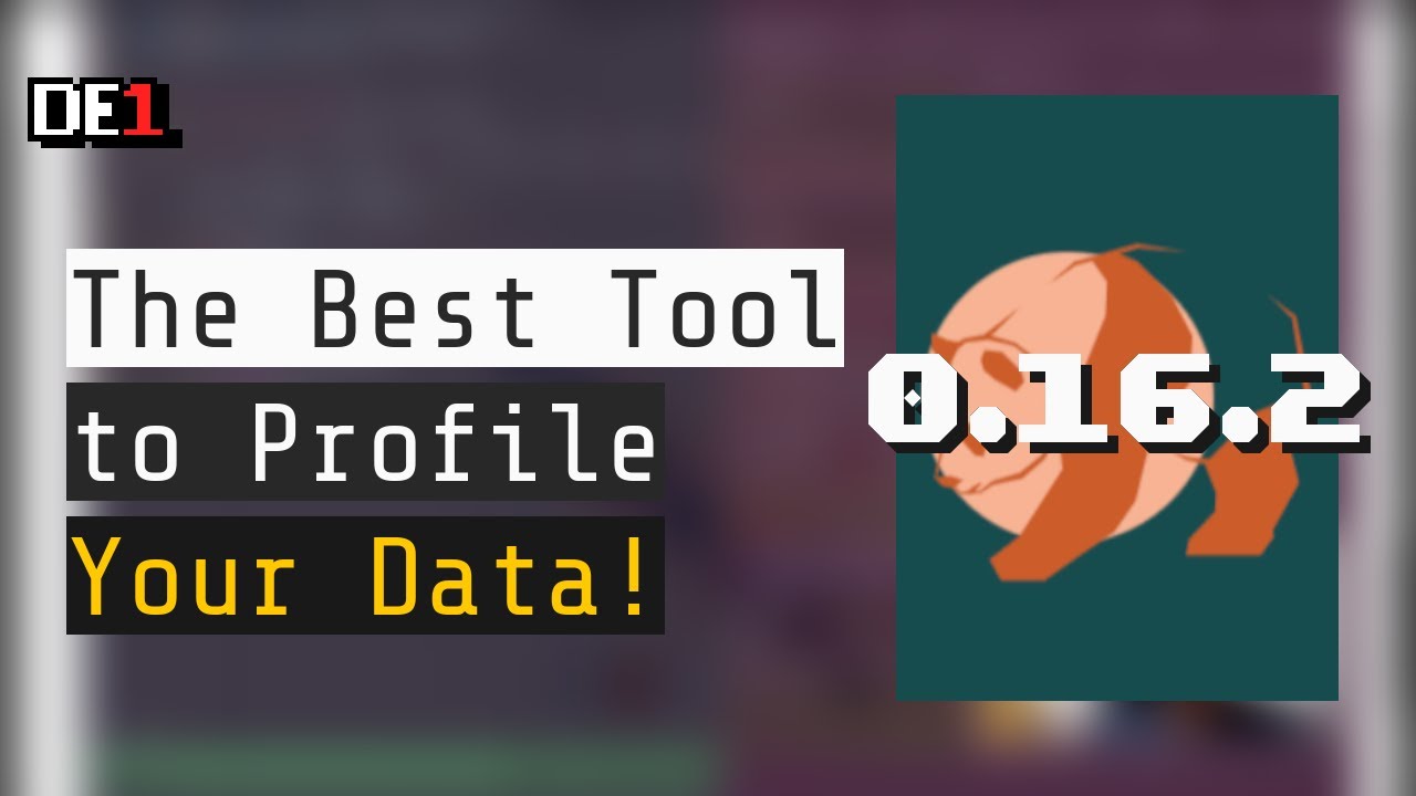 How to Begin Profiling Your Data with Pandas Profiling - YouTube