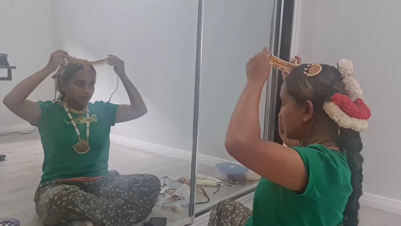 Jewellery and accessories tutorial for Bharatanatyam