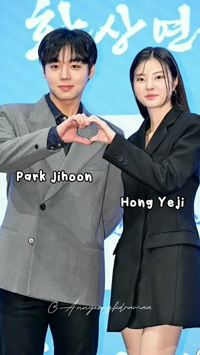 Park Jihoon & Hong Yeji LOVE SONG FOR ILLUSION #kdrama #parkjihoon #hongyeji #shorts