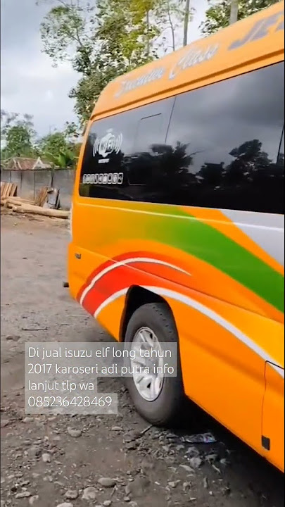 Di jual isuzu elf long tahun 2017 karoseri adi putra info lanjut tlp wa 085236428469