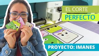 Como hacer IMANES para Refrigerador con Imprimir y Cortar de Cricut