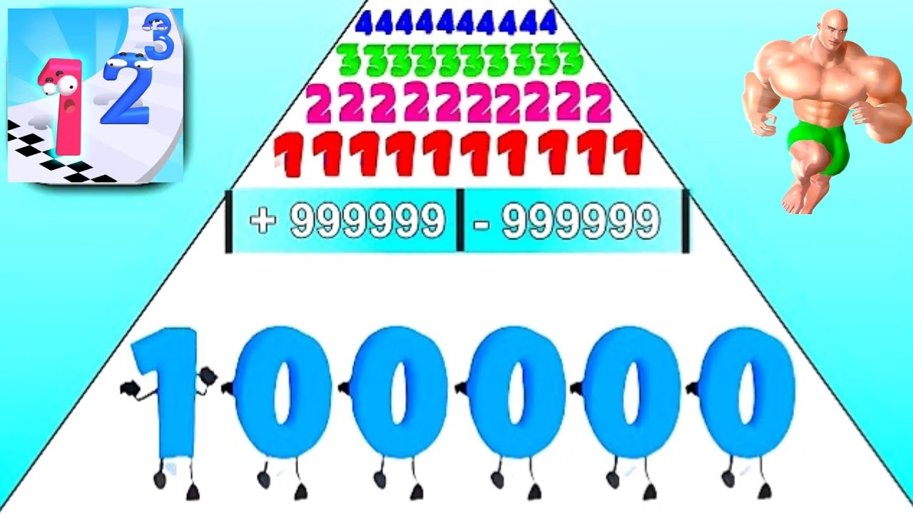 📍💯🔺️Satisfying games Juice Run Muscle Run, Number Run, Hand Run Tiktok ...
