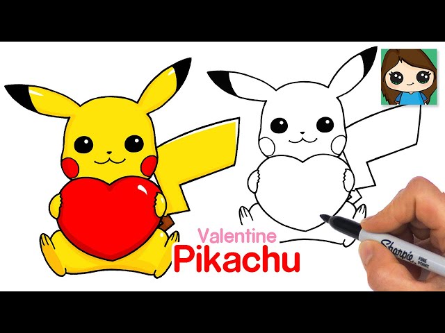 How to Draw Pikachu Easy - How to Draw Easy | Easy drawings, Pikachu drawing,  Pikachu
