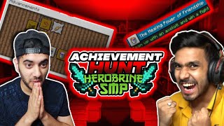 ACHIEVEMENT HUNT in Herobrine SMP #1