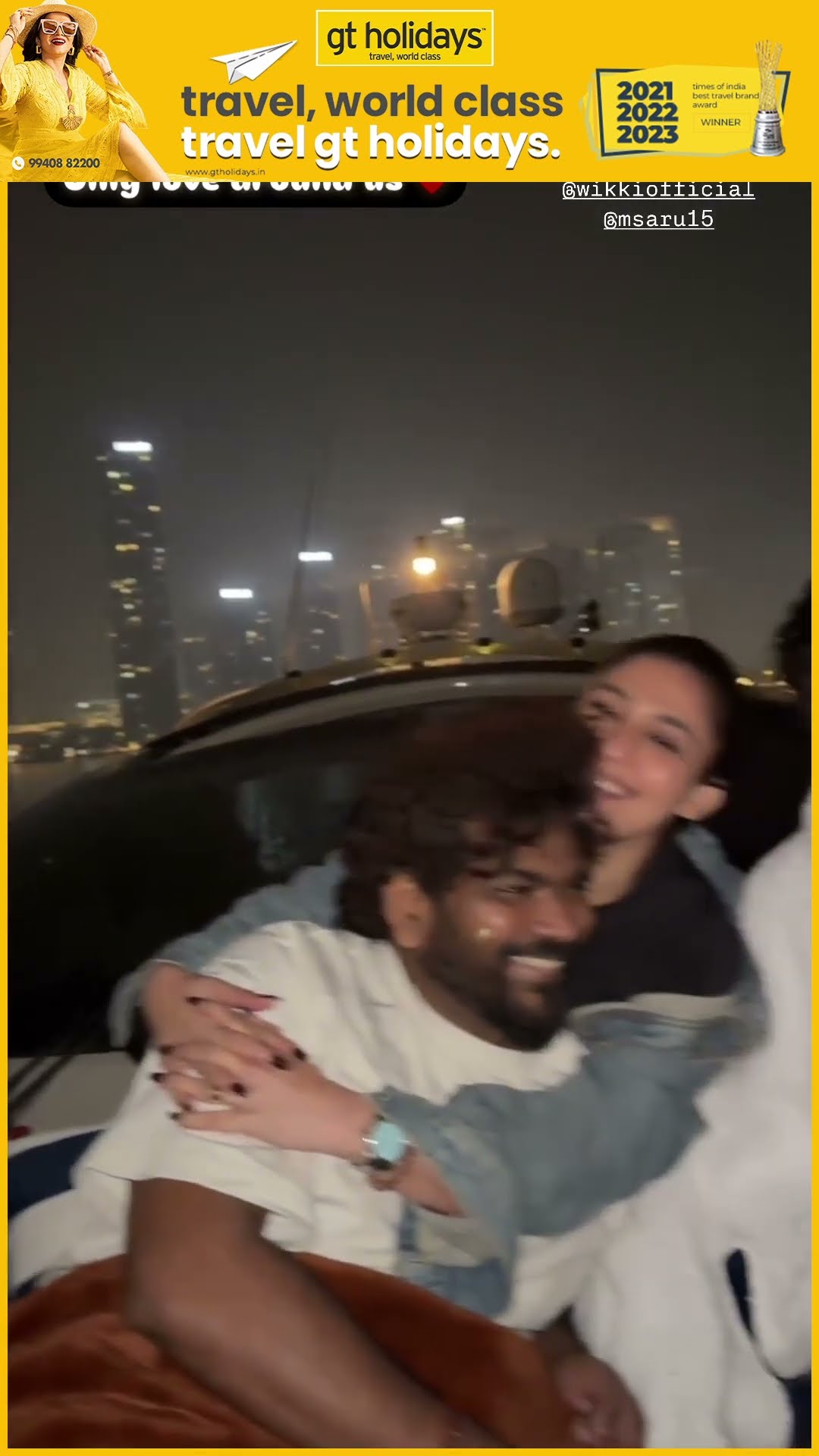Madhavan Family-யோட Nayan, Wikki Vacation ? 'செம Chill-ஆ இருக்குல Nayan...' காத்து வாக்குல 2 காதல்