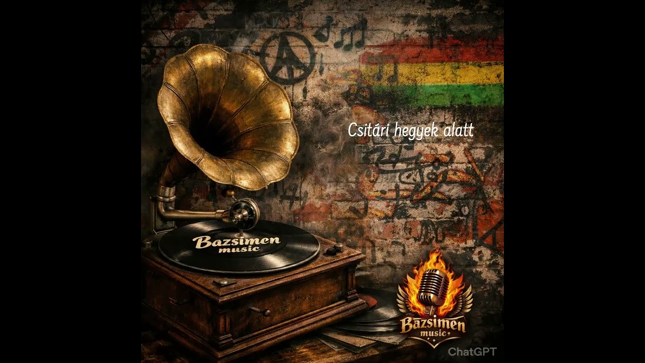 Csitári hegyek alatt (AI reggaemetal)