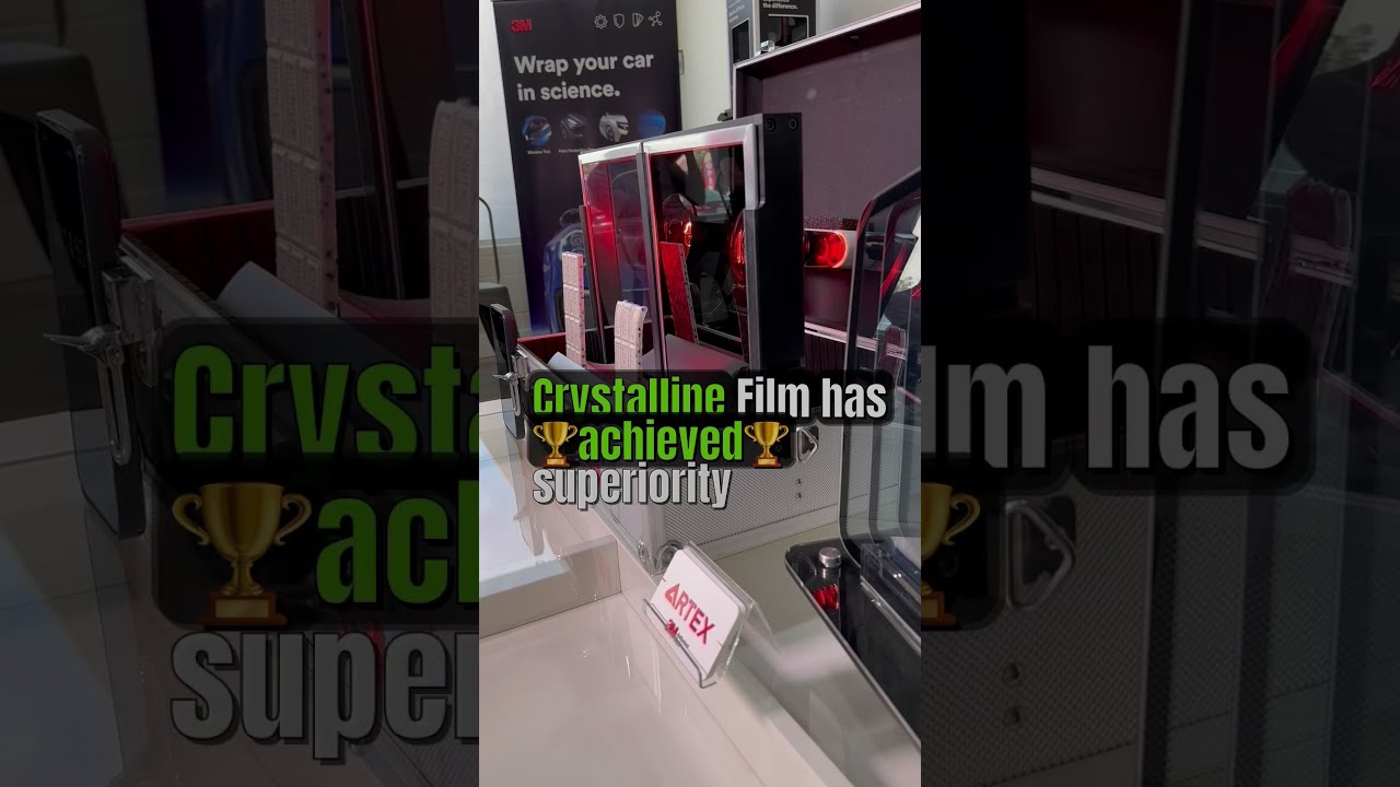 ARTEX Window Tint Let S Compare Films 3M Crystalline Vs Competitors Ceramic 