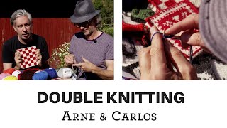 Double knitting  how to knit 2 layers at the same time by ARNE & CARLOS