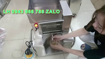 Máy ép nước cốt chanh tắc (quất) Chỉ ép 1 lần duy nhất mà đã kiệt nước đến 99%