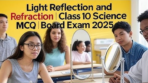 Light Reflection and Refraction | Class 10 Science MCQ | Board Exam 2025 Most Expected Questions