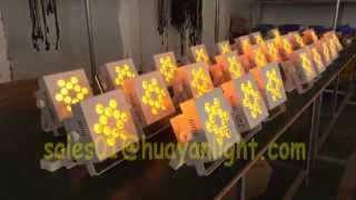 Wedding Backdrop Uplight Battery Powered Wireless DMX Remote Control 12*10W