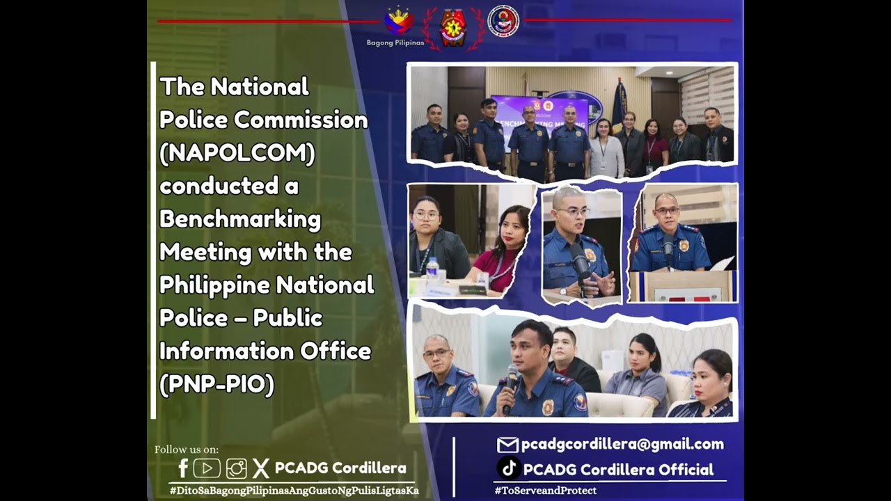 The National Police Commission (NAPOLCOM) conducted a Benchmarking Meeting with the PNP-PIO