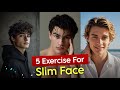 5 Best Exercises for a Slimmer Face | Get Defined Cheekbones & Jawline!