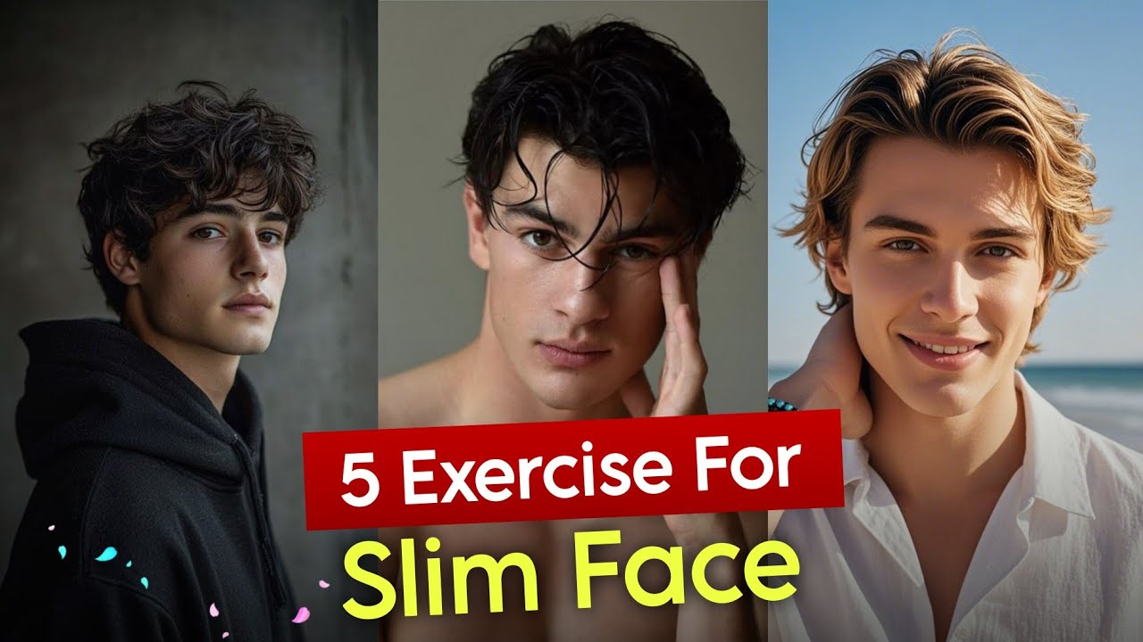 5 Best Exercises for a Slimmer Face | Get Defined Cheekbones & Jawline!