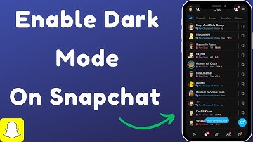 How To Enable Dark Mode On Snapchat | Snapchat Dark Mode | Snapchat Night Mode ✅