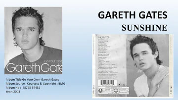 GARETH GATES-- SUNSHINE